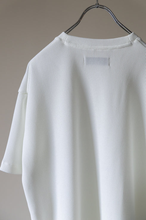 【tangenet】"Clean Thermal Jersey Tee"